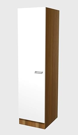 Flex-Well Hochschrank COSMO - Geschirrschrank - Küchenschrank - 1-türig - Breite 50 cm - Weiß