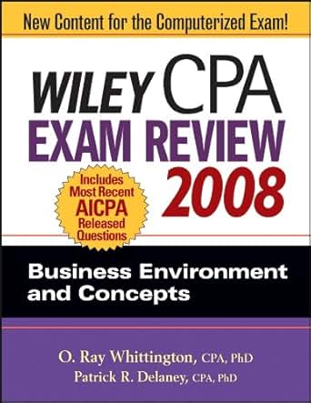 Amazon Com Wiley Cpa Exam Review 2008 Business