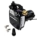EXTRAUP 115Volt 1/2HP 1500 GPH Heavy Duty High Pressure Cast Iron Casing Water Transfer Utility Pump With Brass Connectors and Suction Strainer
