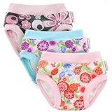 Blueberry Training Pants, Bundle of 3, Made in USA (Large, Floral)