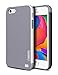 iPhone 5S Case, iPhone 5 Case, ELOVEN Slim iPhone SE Case Hybrid Anti-Scratch Impact Resistant Shockproof Protective Case Soft TPU & Hard PC Bumper Cover for Apple iPhone SE 5S 5 - Gray