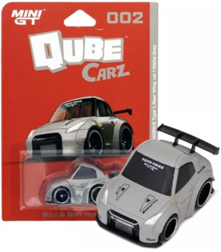 Amazon.com: Diecast Mini GT Qube Carz Nissan GT-R R35 LB-Works