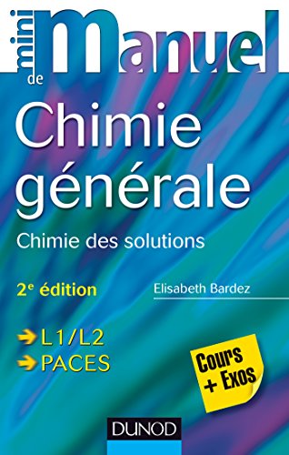 Mini manuel de chimie générale