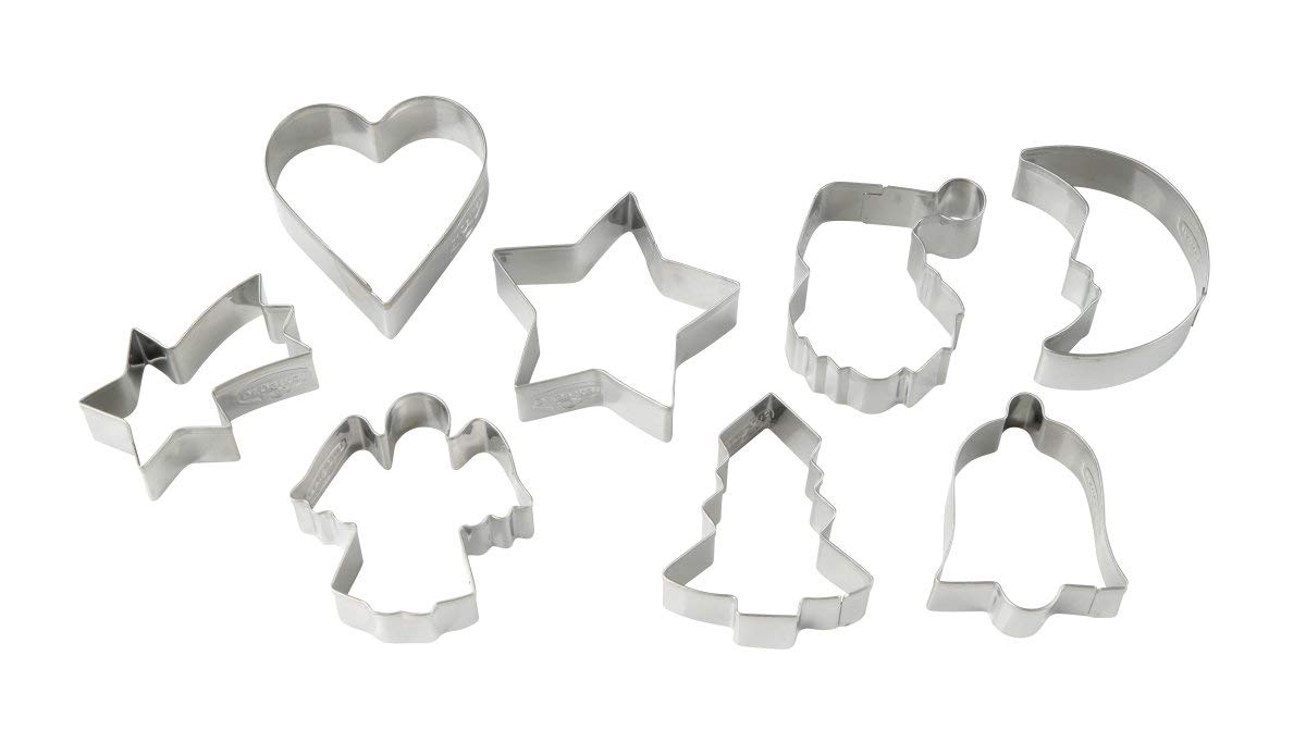 Dr. Oetker Christmas Cookie Cutters 8 Pieces