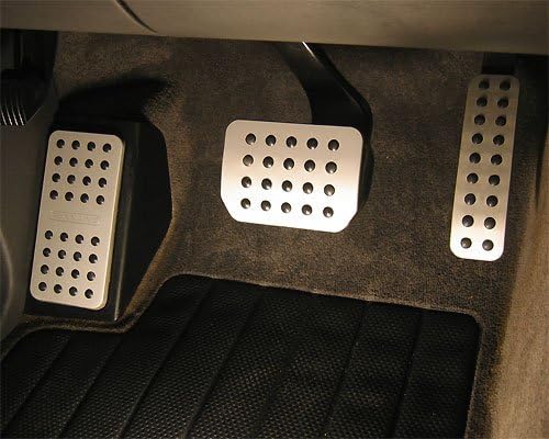 Rennline 2011+ Cayenne Aluminum pedal set-w/dead pedal - tip-3 piece Brushed
