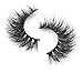 Plushe 3D mink 100% Siberian Mink Fur Hand-made|Makeup false Strip Lashes