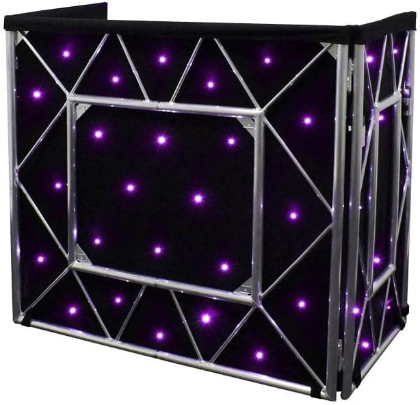 EquinoxTruss Booth Quad LED Starcloth System