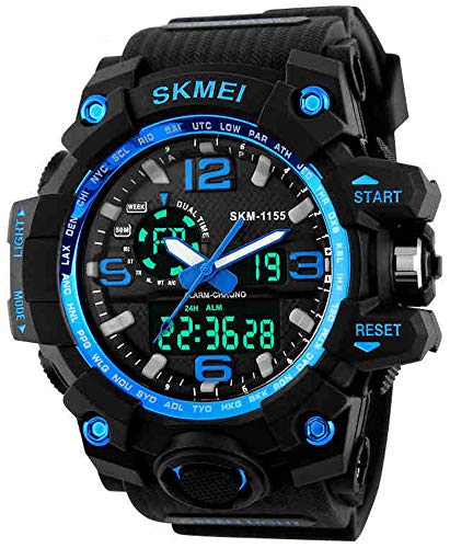 Gosasa Men's GOSK1155B S Shock Digital Quartz Black Watch