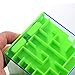 Lumiparty Money Maze Bank, Brain Teasing Maze For Cash, Fun and Inexpensive Game Challenge as Birthday Christmas Gifts (Green)