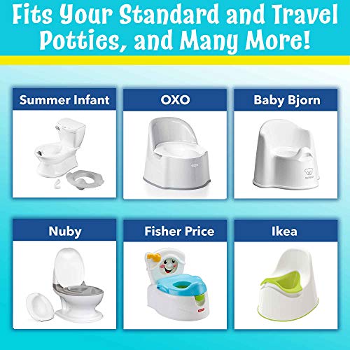 Disposable Potty Chair Liner Pack of 36 Pottymate Liners with Super