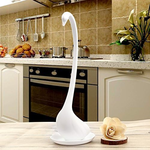 Mi Rabbit Swan Ladle Elegant Tableware for Soup (white)