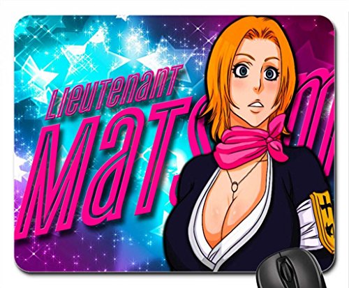 Lieutenant Matsumoto Mouse Pad, Mousepad (10.2 x 8.3 x 0.12 inches)