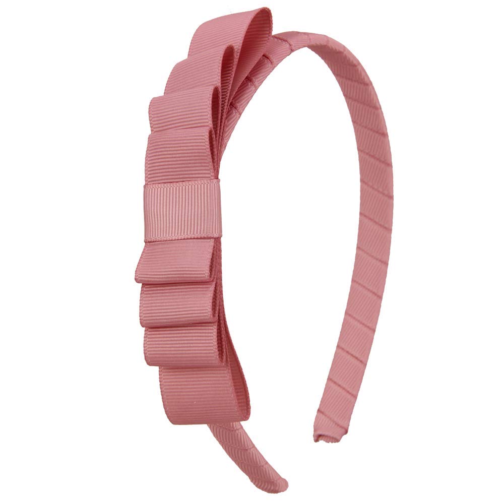 Photo 1 of 7Rainbows Dusty Pink Toddler Headband Knotted Bow Headband for Girls