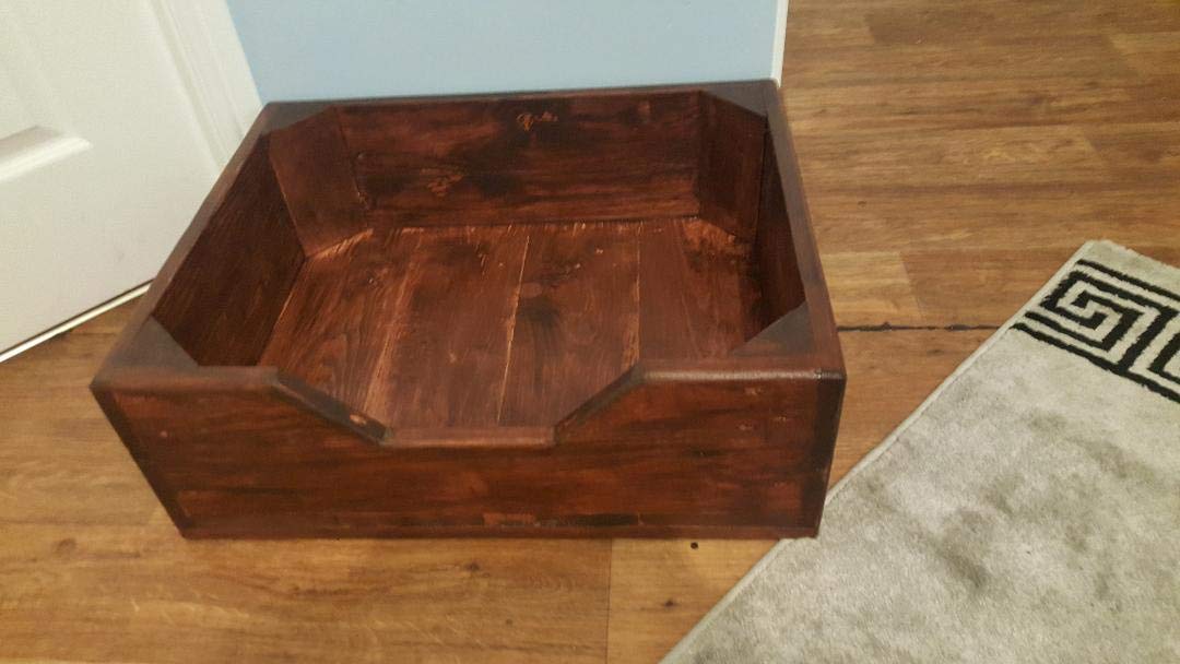 Rustic Dog Bed Made From Reclaimed Pallet Wood Buy Online In Sri Lanka At Desertcart Lk Productid 68703827