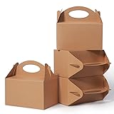 Shallive 50 Pcs Small Party Treat Boxes, 6 Inch