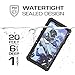 Ghostek Nautical iPhone X 10 Waterproof Case with Screen Protector Super Heavy Duty Protection Shockproof Full Body Underwater Watertight Seal Cover Designed for 2017 iPhone X (5.8 Inch) - (Black)