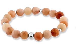 Believe London Gemstone Healing Chakra Bracelet Anxiety Crystal Natural Stone Men Women Stress Relief Reiki Yoga Diffuser Semi Precious