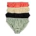 Paradise Silk Women's Silk Panties 4 Pair in One Economic Pack