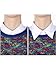 EBOOT Fake Collar Detachable Dickey Blouse Half Shirts for Girls and Women (White, Medium)