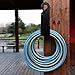 katoochy Best Black Garden Hose Holder Wall Mounted-Durable, Very Powerful Hanger it can Hold 100ft Heavy Hose -Keep Your Backyard Neat and Cleaned