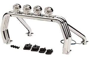 Traxxas 9262X Roll Bar with LED Light Bar for K10 Cheyenne and F-150 TRX-4