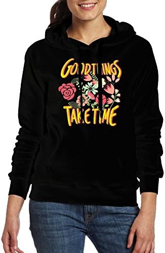Good Things Take Time Guys Slim Beautiful Women Drawstring Pockets BTS Hoodie