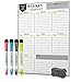 Magnetic Weekly Calendar Dry Erase Planner for Fridge-Stain Resistant Technology-12x16