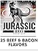 JURASSIC JERKY’S Carnivore Candy Spicy Bacon Jerky Sampler - Spicy Sriracha Flavor - Jalapeño Flavor - (2) 2 oz bags