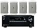 Onkyo 5.2 Channel Full 4K Bluetooth AV Home Theater Receiver + Yamaha High-Performance Natural Surround Sound 2-Way Indoor/Outdoor Weatherproof Speaker System (Set Of 4)thumb 3