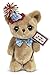 Bearington Big Head Party Ted, Birthday Celebration Plush Stuffed Animal Teddy Bear, 12
