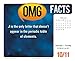 OMG Facts: Hard To Believe, True Facts - All Year Long 2018 Boxed/Daily Calendar (CB0255)