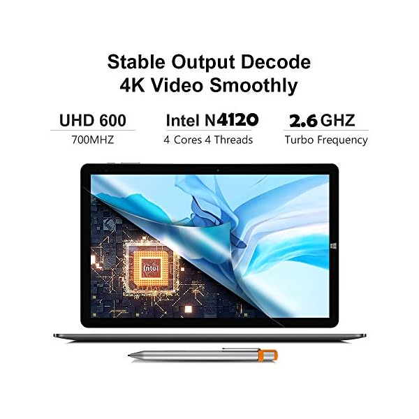 CHUWI-Hi10X-101-Inch-Laptop-Intel-Celeron-N4120-FHD-1920x1200-Touch-6GB-LPDDR4-128GB-eMMC-Windows-10-Home-4K-Video-Decoding-24G5G-WiFi-2-in-1-Laptop-Include-Keyboard-and-Stylus CHUWI Laptop