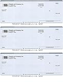 Computer Checks - 300 Printed Computer Laser Checks - Business Standard Checks - Compatible for QuickBooks