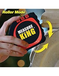 ONTEL MK MC12 4 Cinta métrica King 3 en 1 Cinta métrica Digital, modo de cadena, modo sónico y modo de enrrollar como lo ves en televisión