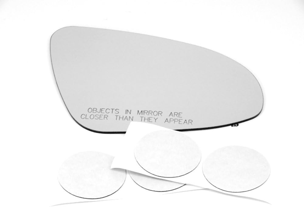 Fits12-19 Yaris Right Passenger Convex Mirror Glass w/Adhesive