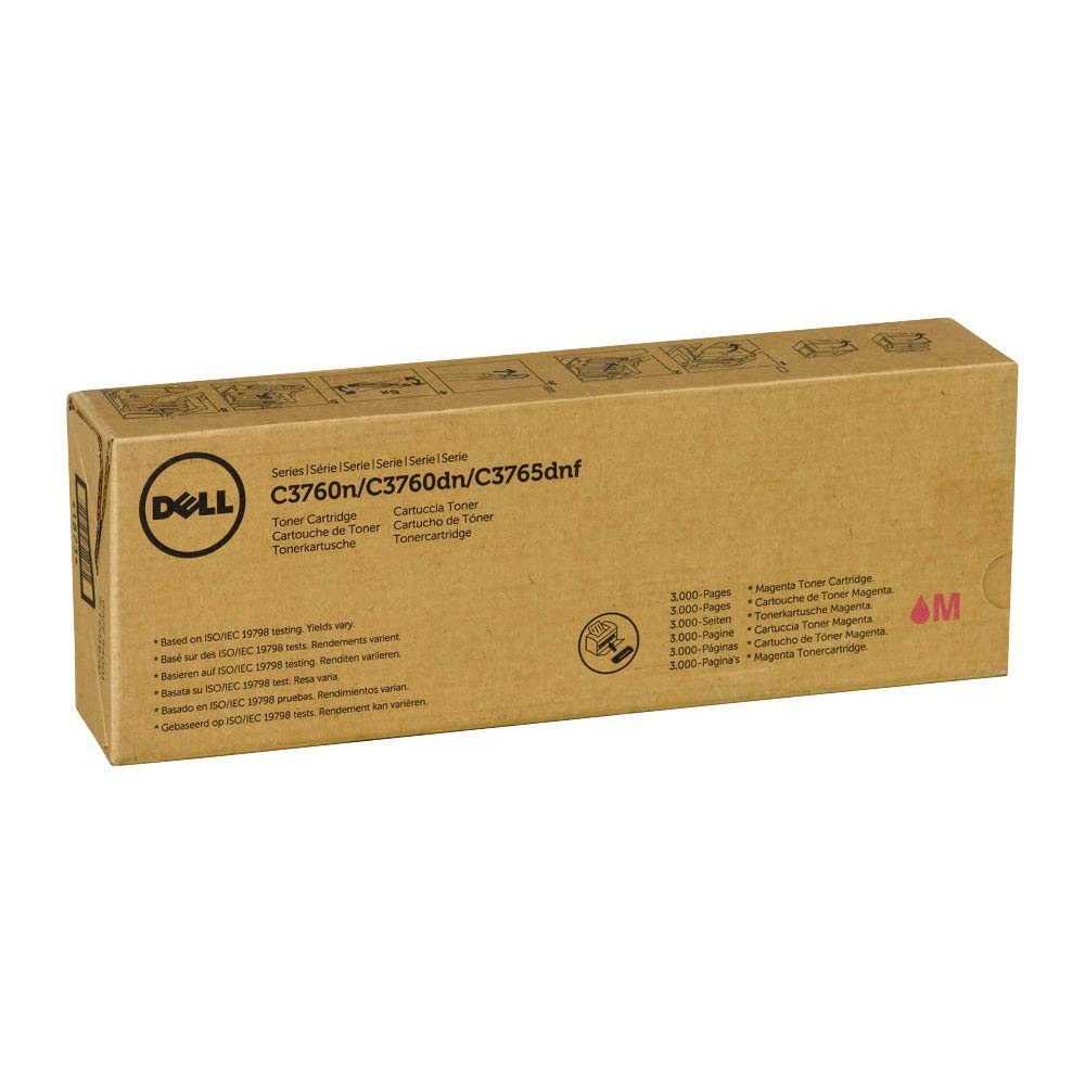 Dell C3760N Laser Toner - Magenta