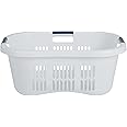 Amazon.com: Rubbermaid Laundry Basket, XL Hip-Hugger Basket, 2.1-Bushel ...
