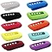 Buckle Bracelet for Fitbit One, Replacement Silicone Band with Chrome Watch Clasp and Fastener Buckle for Fitbit One