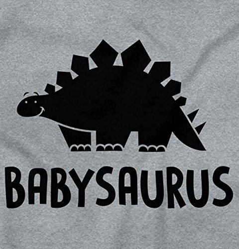 Babysaurus Cute Funny Dinosaur Infant Mommy Daddy T Rex Baby Onesie Bodysuit