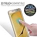 Galaxy S6 Edge Plus Screen Protector,Elebase 3D CurvedTempered Glass,Anti-Scratch,9H Hardness,Full Coverage,Clear Anti-Bubble Cover for Samsung Galaxy S6 Edge Plus(Not for S6 Edge)(Gold2 Pack)