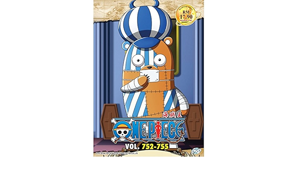 Amazon Com One Piece Tv 752 755 Dvd Region All English Subtitles Japanese Anime Movies Tv