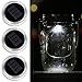 Solar Mason Jar Lid – Kohree 3 Pack LED Mason Jar Lights for Glass Mason Jars and Garden Decor, Solar jar Light