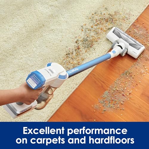 Tineco A10 Essentials Cordless Stick Cleaner, Lightweight and Quiet,LED Headlights, Powerful Handheld Cleaner for Hard Floor Carpet