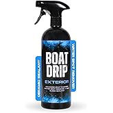 Boat Drip Exterior Cleaner, All Purpose Boat Cleaner with SiO₂ Ceramic Sealant, Tangerine Scent - Effective Water Spot &amp; Boat Protectant, Yachts, Marine Vessels &amp; More