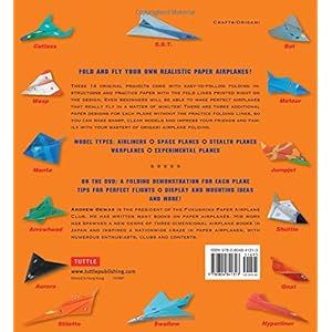 Simple Origami Airplanes Kit: Fold 'Em & Fly 'Em!: Kit with Origami Book Book, 14 Projects, 64 Origami Papers and Instructional DVD: Great for Kids an