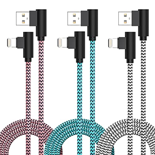 6ft Right Angle Lightning Charging Cable