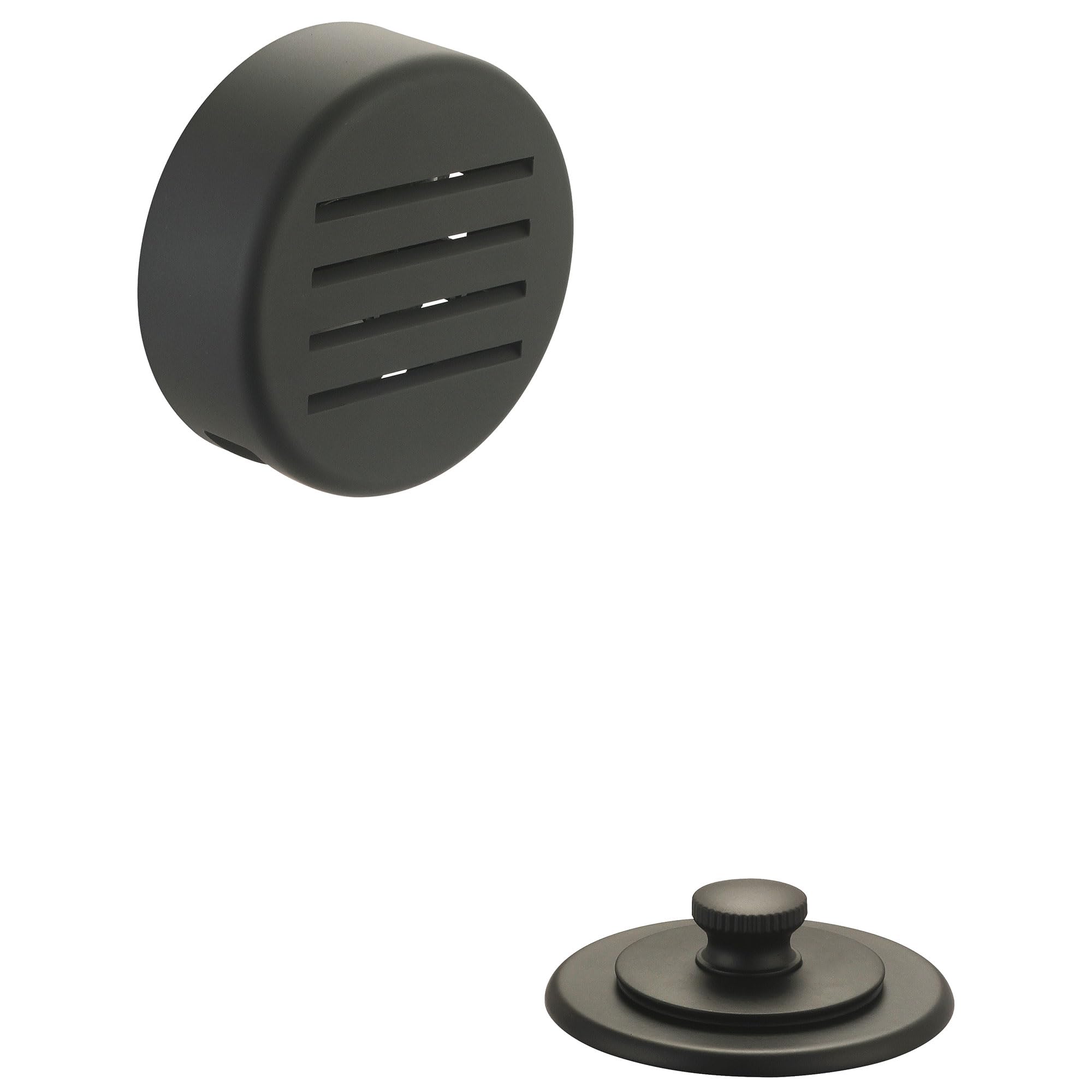 Photo 1 of Olympia D-820T-MB Overflow and Waste Drain Trim Kit Matte Black