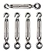 Penta Angel M6 Stainless Steel 304 Hook & Eye Turnbuckle Light Duty Hook Wire Rope Tension (5)