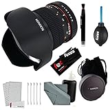 Rokinon 14mm F/2.8 IF ED UMC Lens For Canon EF + Accessory Bundle