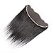 Deep Wave Lace Frontal Wigs Brazilian Virgin Human Hair Wigs 13X4 with Baby Hair Deep Curly For Black Women Natural Color (8inch, St-frontal)